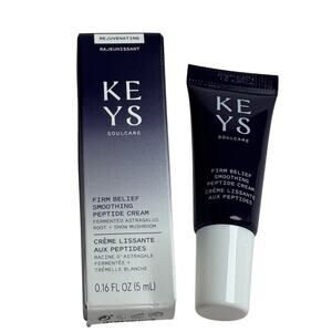 Keys Soulcare Firm Belief Smoothing Peptide Cream 5ml Mini Travel‎ Size